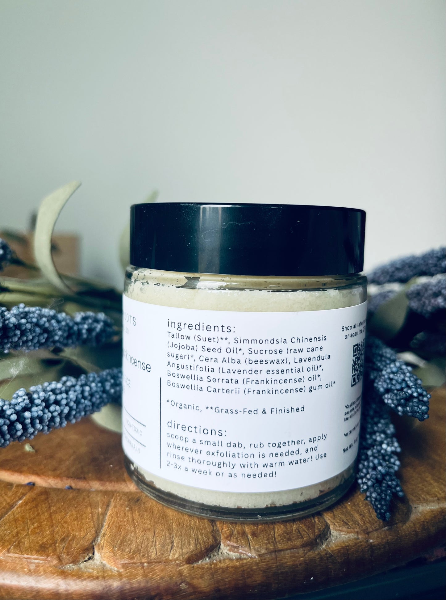 Tallow Sugar Body and Face Scrub